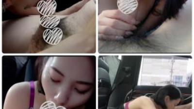 FC2-PPV-1956083 - 1◯ 보통의 순진한 학교, 아이돌반 학생과의 만남, 카페를 지나 대낮에 차안에서 거대한 자지를 핥고, 심한 사정에 기절