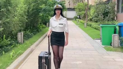 91 Eggplant. Fallen stewardess&#039;s first experience of hooking up after getting off the plane