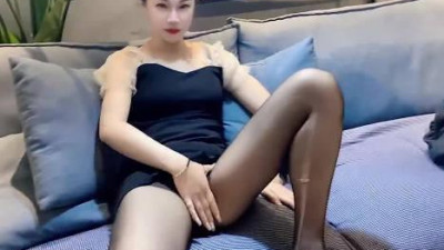 91 Eggplant. Silk stockings vibrator seduces boyfriend