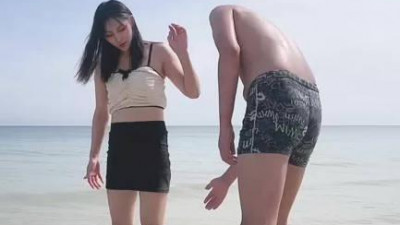 91 Eggplant. An unexpected surprise on the beach and a wild sex incident with the boss