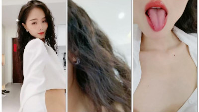 [본토무사이즈 중국어]매력미모 일품어누나의 유혹, 일자마재능 스타킹 하이힐 취미복, 옆에 좋은 형님이 밀어주고 소품이 끼어들어 신음소리 뿜뿜