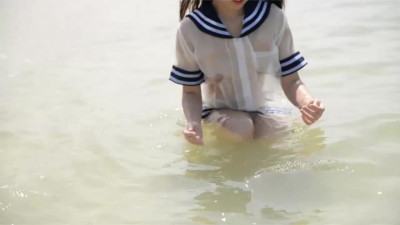 해변 노출 사진